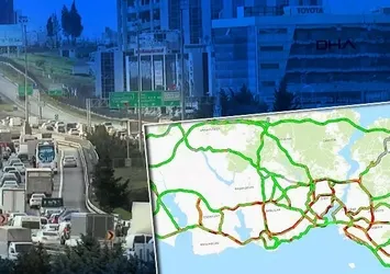Son dakika: İstanbul'da kar alarmı trafiği