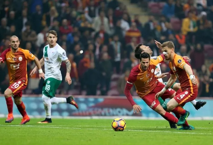 Galatasaray - Bursaspor maçının fotoğrafları