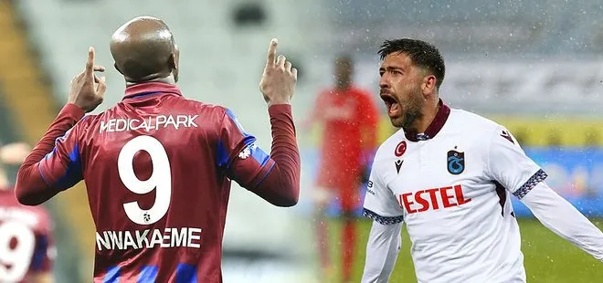 Trabzonspor’da Nwakaeme ve Bakasetas Fenerbahçe derbisine hazır!