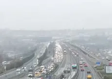İstanbul’da sabah trafiği