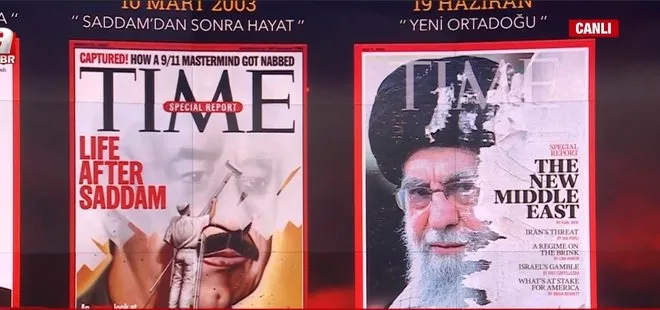 Time dergisinden Hamaney kapağı! Rejim değişikliği için düğmeye mi basıldı?
