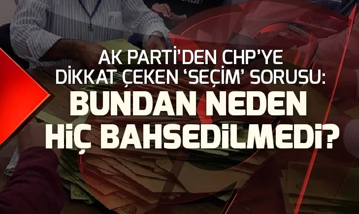 Son dakika: AK Parti'den İstanbul seçim sonuçlarıyla ilgili önemli açıklamalar