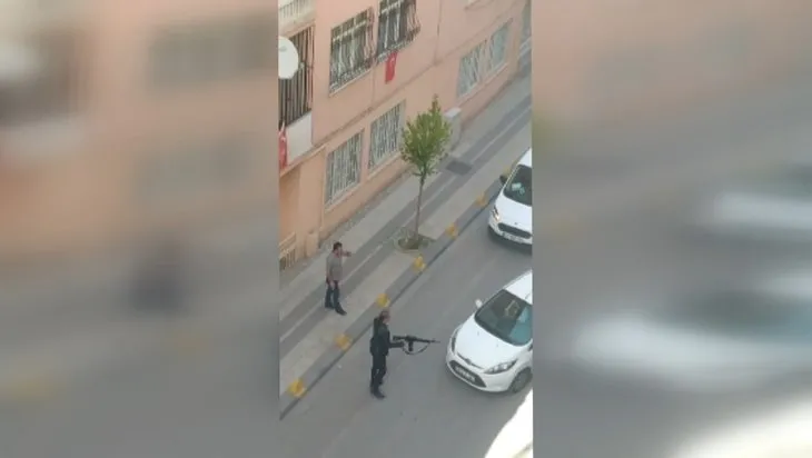 Son dakika: Malatya’da hareketli anlar! Eli tüfekli saldırganı polis etkisiz hale getirdi