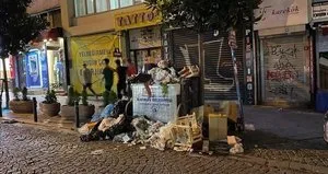 İstanbul’un göbeği çöplük içinde!