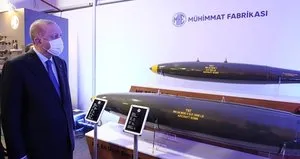 Uçak bombalarının ilk partisi teslim edildi