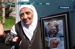 82 yaşında ki Saliha Nine’nin Erdoğan sevgisi!