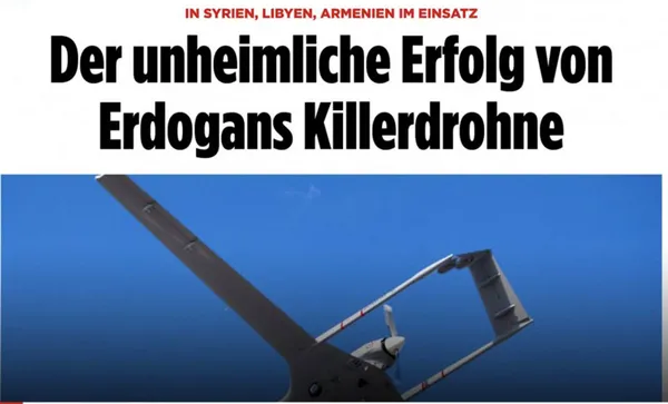 Alman Bild’den riyakarlık dolu ’’Bayraktar TB-2’’ haberi! Karabağ’da başka Ukrayna’da başka!