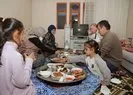 Erdoğan ailesi bir vatandaşın evinde iftar yaptı