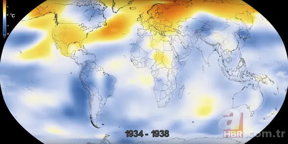 NASA'dan korkutan harita! Türkiye dahil tüm Avrupa... 25