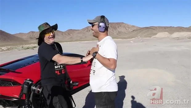 Lamborghini ile oynanan tehlikeli oyun 9