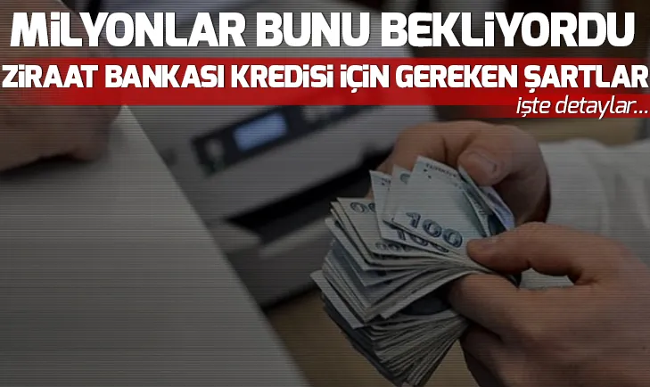 Ziraat Bankası kredi kartı yapılandırması için gereken şartlar! Ziraat Bankası kredi başvurusu için gerekli belgeler neler?