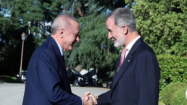 Başkan Erdoğan Kral 6. Felipe ile görüştü!