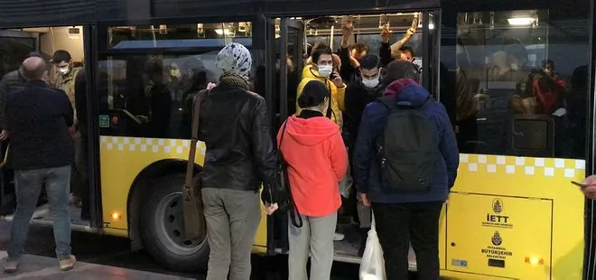 İstanbul’da metrobüs rezaleti! Akşam yoğunluğu halkı korkuttu