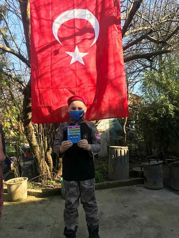 Polis olmak isteyen minik Umut'a sürpriz ziyaret - 3
