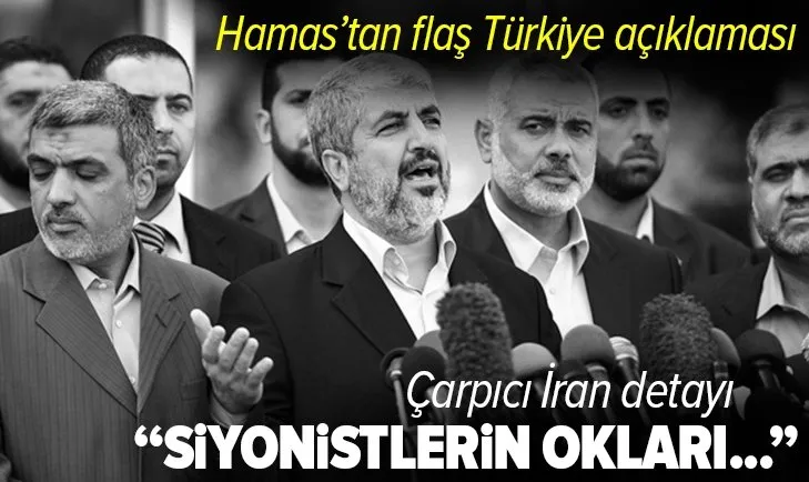 Hamas’tan flaş Türkiye açıklaması