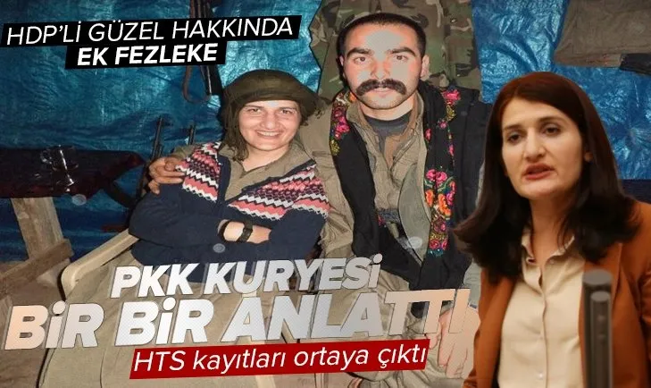 PKK kuryesi bir bir itiraf etti! HDP’li Semra Güzel hakkında ek fezleke! HTS kayıtları ortaya çıktı
