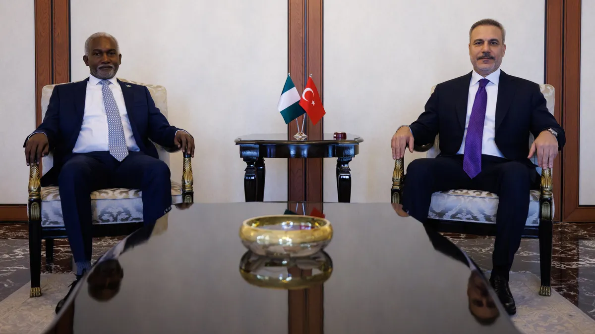 Bakan Fidan, Nijeryalı mevkidaşı Tuggar ile Ankara'da bir araya geldi