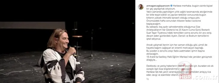 Hüngür hüngür ağlayarak ‘acı çekmek istemiyorum’ demişti! Armağan Çağlayan’dan yüreklere su serpen haber!