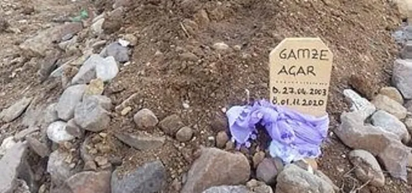 Gamze Acar'ın mezarında dikkat çeken detaylar