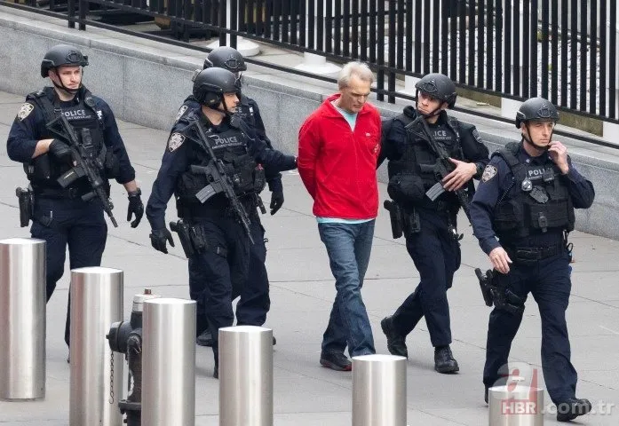 BM Genel Merkezi önünde polisi alarma geçiren olay!