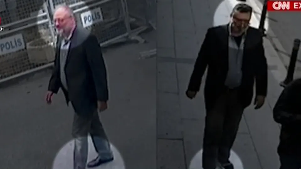 Cemal Kaşıkçı’nın kıyafetini giyen kişi böyle görüntülendi