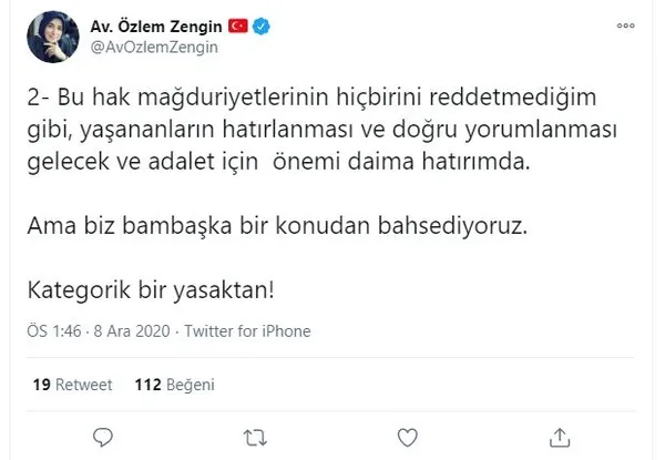 1607427740359.jpg AK Parti Milletvekili Özlem Zengin’den başörtüsü yasakçılarına net cevap: Taşlar yerine oturana kadar konuşmaya devam - 2