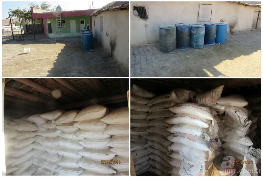 Dİyarbakır'da 157 ton amonyum nitrat ele geçirildi 2