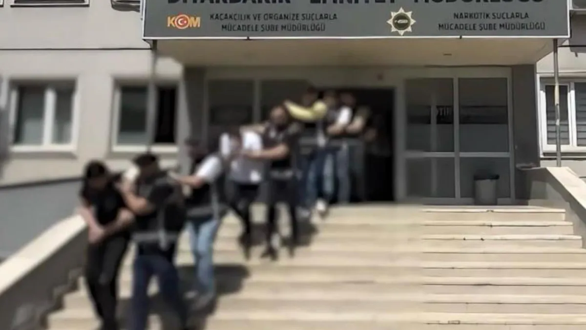 Diyarbakır’da suç örgütüne darbe! 40 gözaltı
