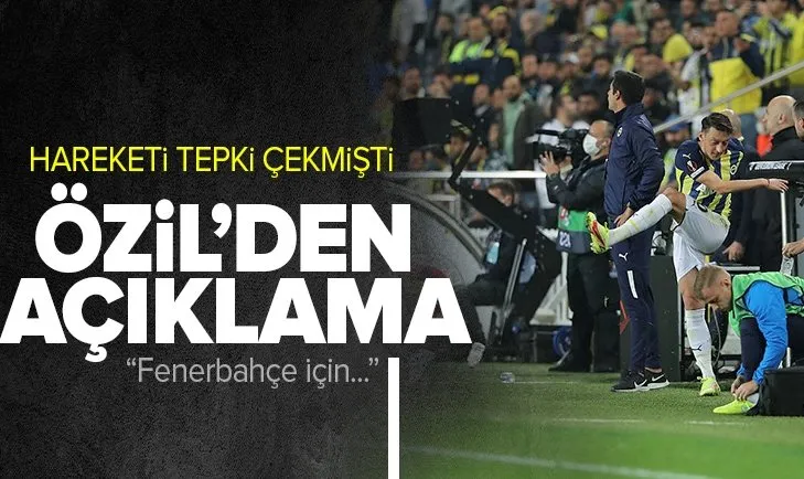 Mesut Özil! Kimseyi hedef almadım