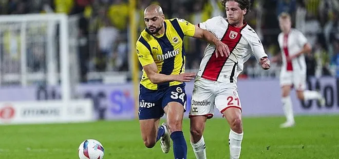 Fenerbahçe Kadıköy’de Samsunspor ile berabere kaldı