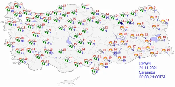 İstanbul ve Ankara'ya kar yağacak mı? 5 günlük hava durumu! Meteoroloji'den yağmur ve kar uyarısı - 14