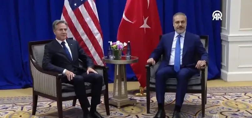 Dışişleri Bakanı Fidan New York’ta ABD Dışişleri Bakanı Blinken ile görüşüyor Dışişleri Bakanı Fidan New York’ta ABD Dışişleri Bakanı Blinken ile görüşüyor