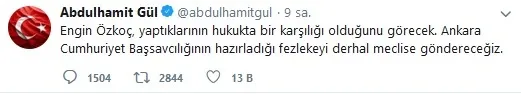 Son dakika: CHP’li Engin Özkoç’a Başkan Erdoğan’a hakaretten 1 milyon TL’lik dava!