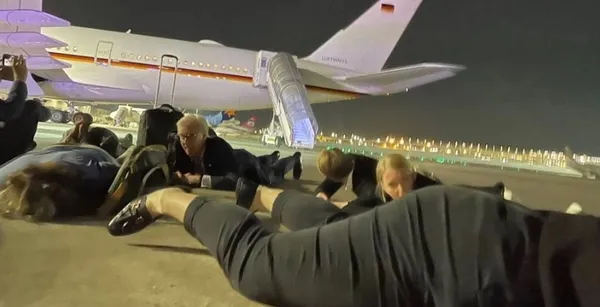 Alman Hava Kuvvetleri Komutanı Ingo Gerhartz katil İsrail askerleri için kan verdi