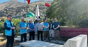 Afganistan’daki Türk mezarlığına ziyaret