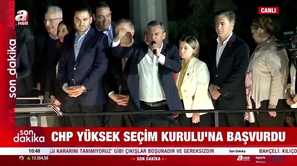 CHP'den YSK'ya "Mutlak butlan" itirazı!