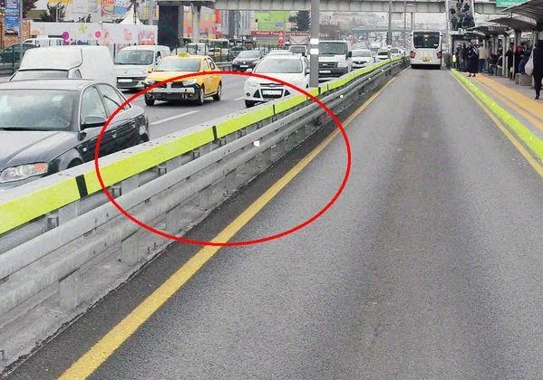 Metrobüs yolu için yeni düzenleme - 1