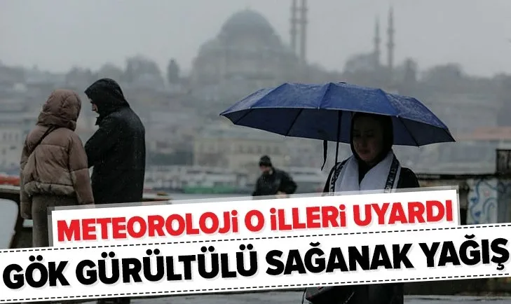 Meteoroloji'den son dakika hava durumu açıklaması! İstanbul'a sağanak uyarısı | 23 Ocak 2021 hava durumu