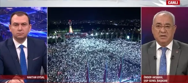 Cumhur İttifakı zaferi! DSP Genel Başkanı Önder Aksakal A Haber’de