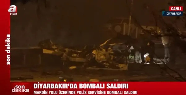 Son dakika: Diyarbakır’da polis aracına yapılan kalleş saldırı olayında 4 kişi tutuklandı