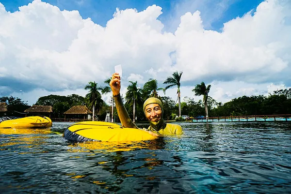 Serbest dalışçı Fatma Uruk’tan 3 günde 3 dünya rekoru