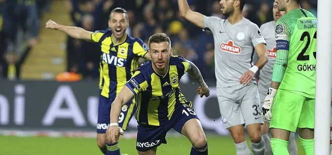 Son dakika! Fenerbahçe 3-2 Çaykur Rizespor Maç sonucu