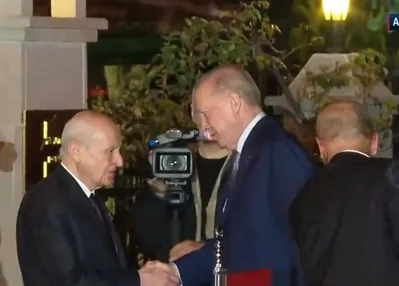 Başkan Erdoğan ile Bahçeli bir araya geldi!