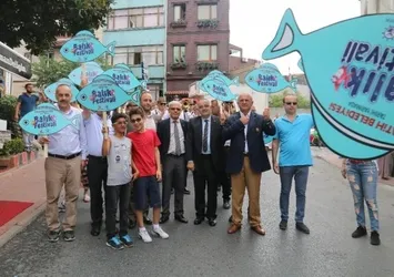 Vatandaşlar Fatih'te balığa doydu