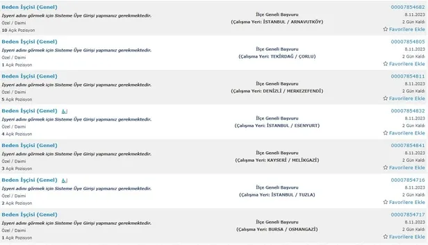KPSS puan şartı aranmıyor! Türkiye geneli ilkokul mezunu 31 bin personel alımı başları! Başvuru şartları ve ekranı…