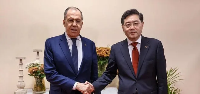 Son dakika: Rusya Dışişleri Bakanı Lavrov Çinli mevkidaşı Qin Gang ile görüştü