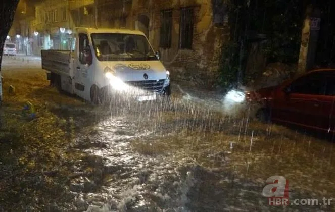 İstanbul'da beklenen yağış başladı 15