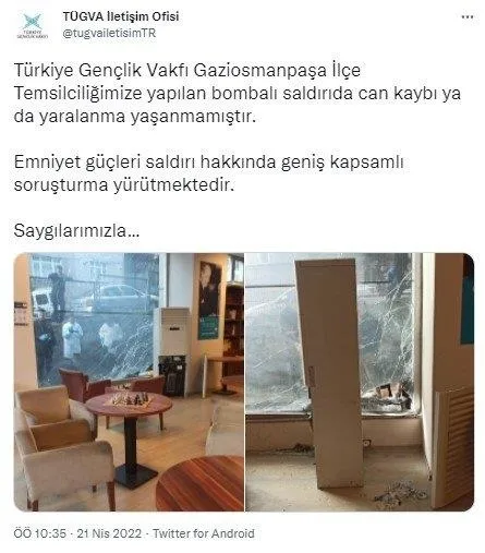 İstanbul Gaziosmanpaşa TÜGVA'ya saldıran terörist yakalandı! İçişleri Bakanı Süleyman Soylu açıkladı - 7