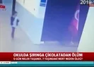 Şırınga çikolata yüzünden hayatını kaybeden Mert Yağız Köksalın son görüntüleri ortaya çıktı