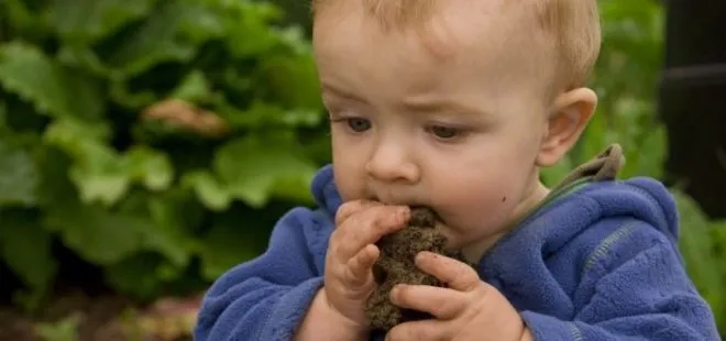 Çocuğunuz toprak yiyorsa dikkat!